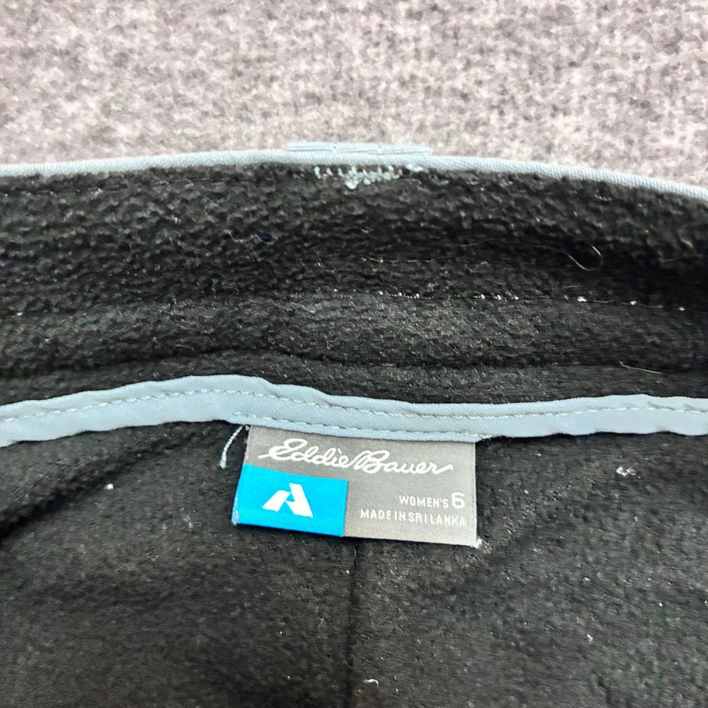 Eddie Bauer First Ascent Pants Women 6 Fleece Lined Hiking Outdoors Gorpcore - Picture 3 of 10